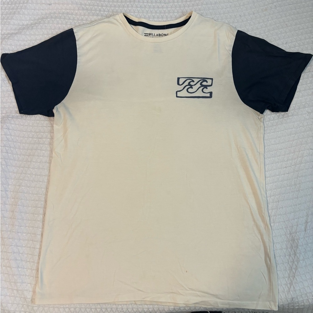 Billabong Men's Cream T-Shirt